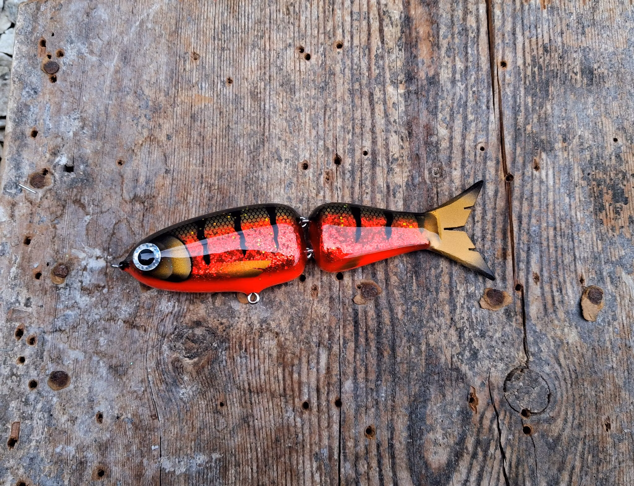 JW Jointed Drumstick 'RedGlitterTiger'