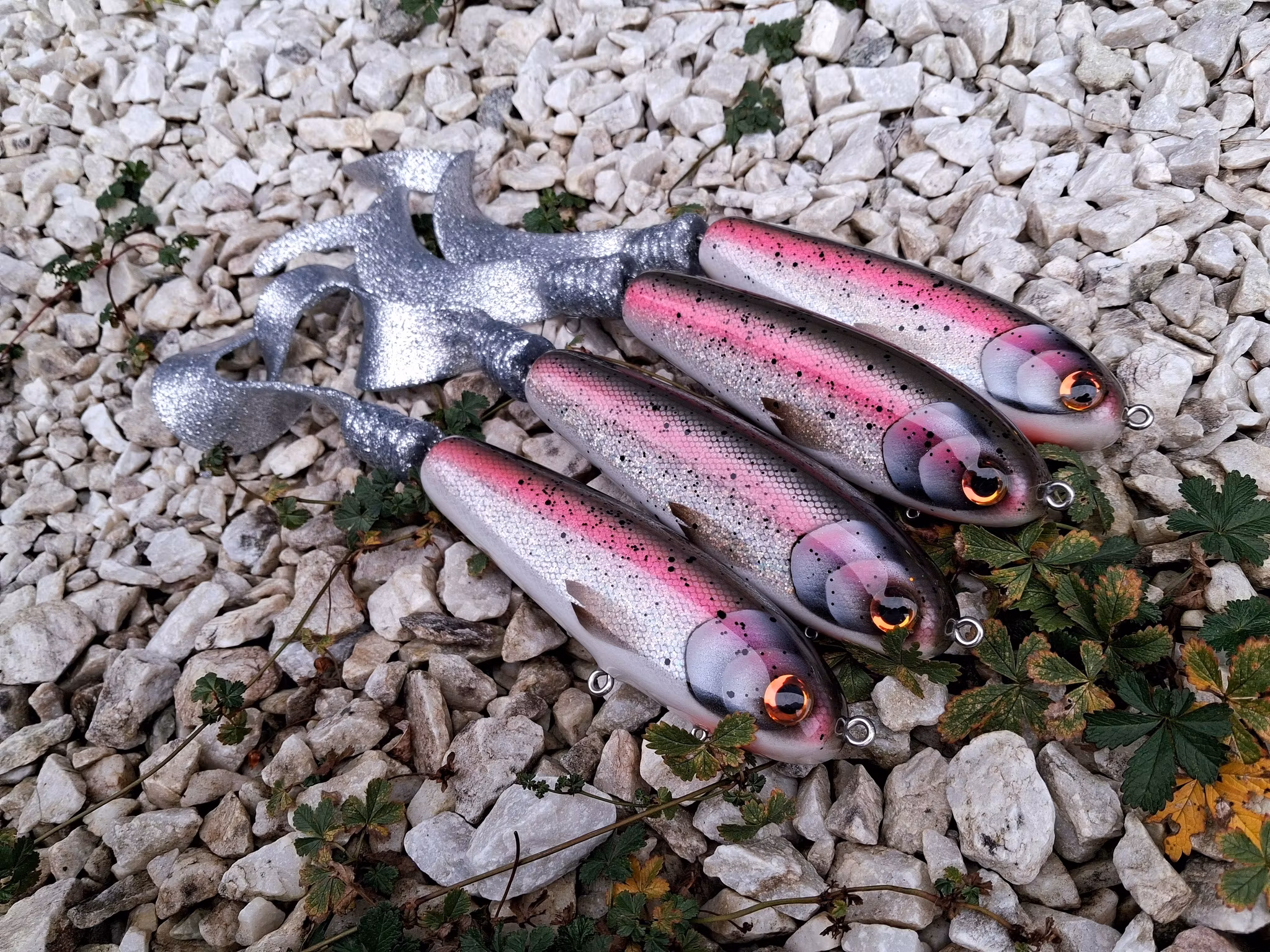KingKong-tail 'Holographic Rainbowtrout'