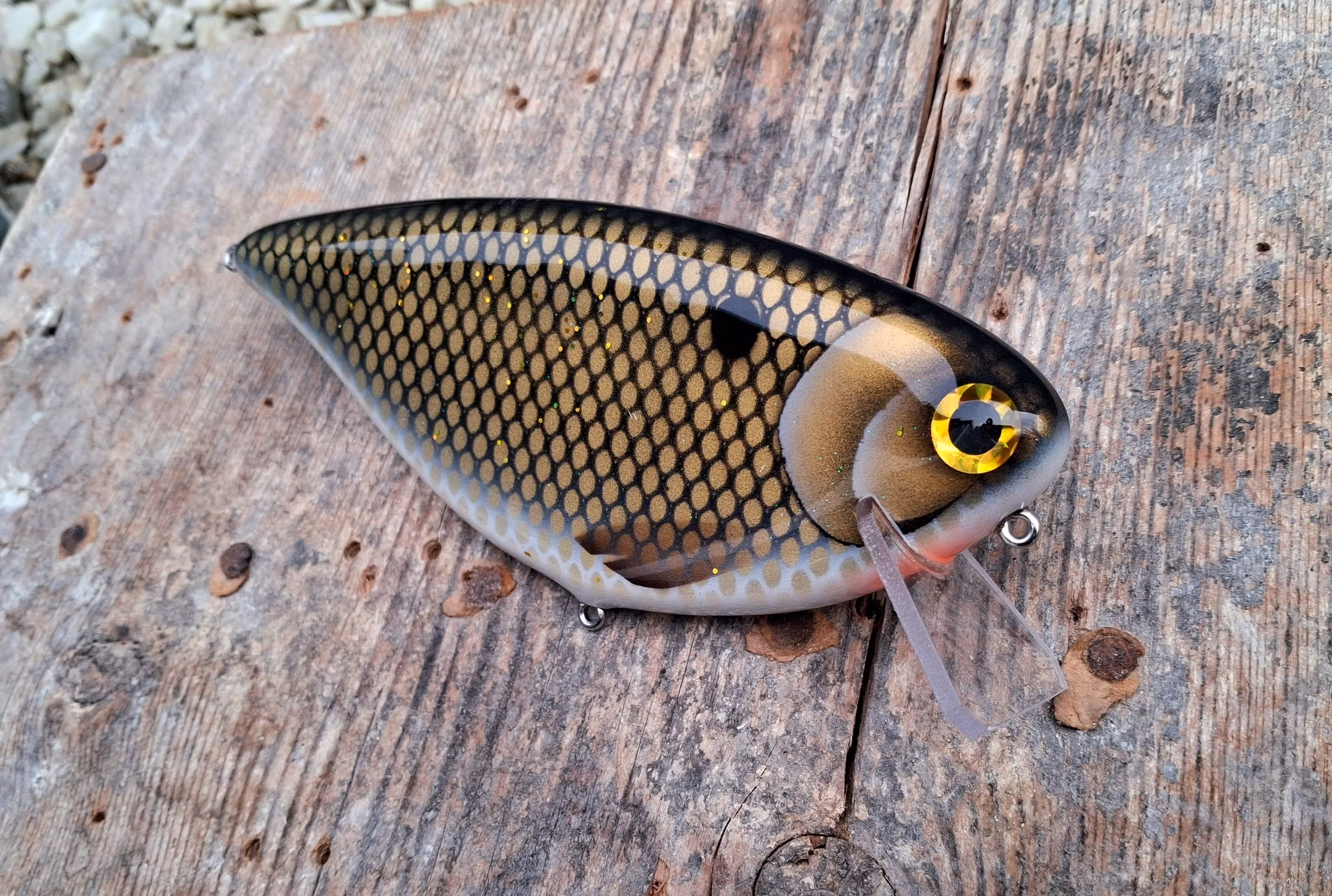 Schnitzel Crank 'Black/Gold Carp'