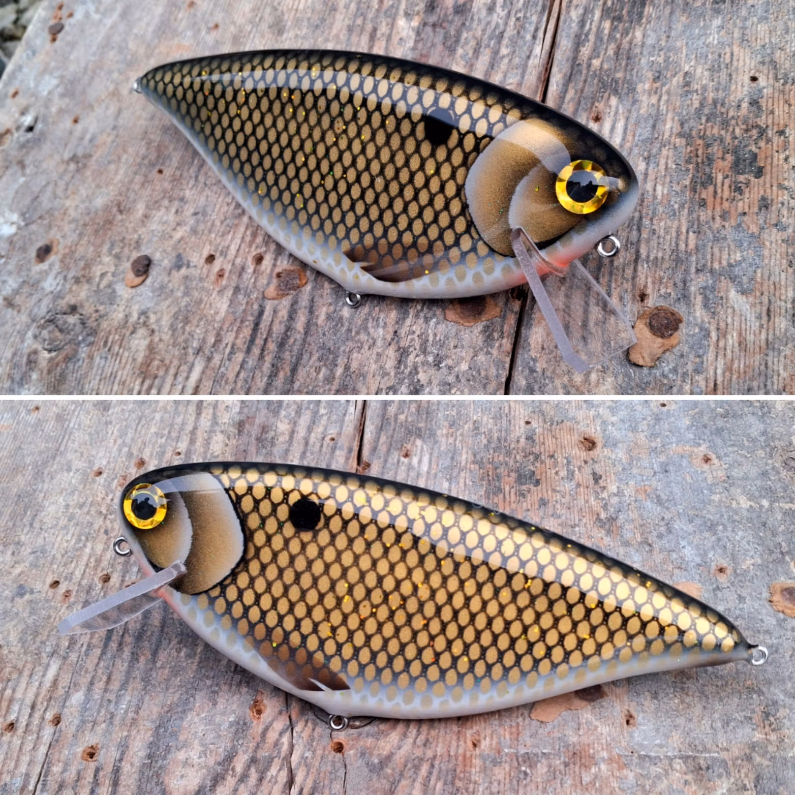 Schnitzel Crank 'Black/Gold Carp'