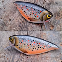 Schnitzel Crank 'Holographic BrownTrout'