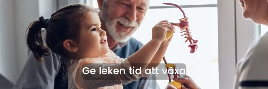 När barn får leka på sitt eget sätt