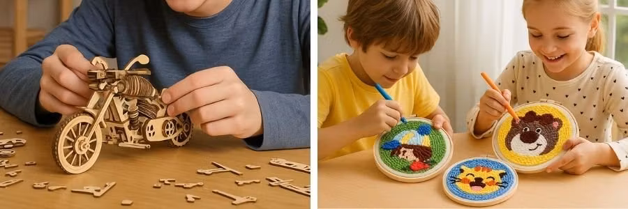 Kreativt skapande & DIY som ger lugn och fokus