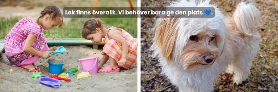 Lek och kreativitet nycklar till välmående genom livet