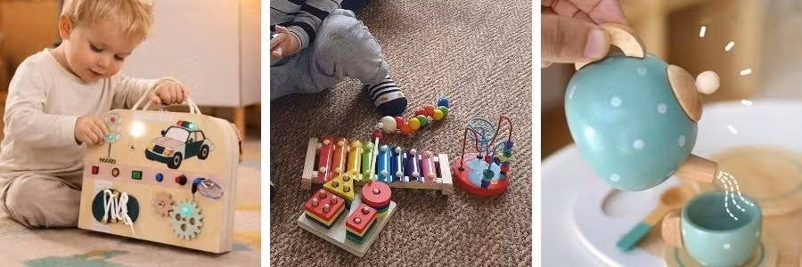 Aktiveringsleksaker för barn – så utvecklas lek till lärande