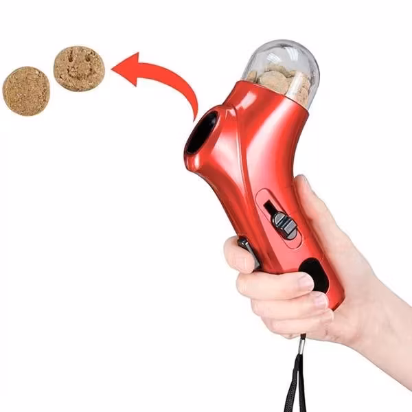 Katapultleksak för hund aktiverar och tränar