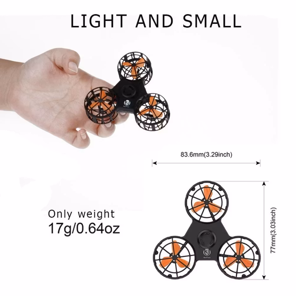 F1 Flying Fidget Spinner svävar fritt med boomerang-effekt.