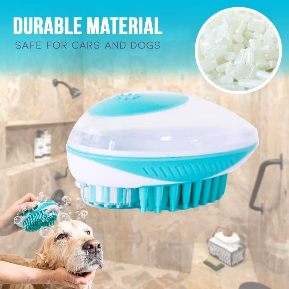 massageborste för tvätt hund - katt