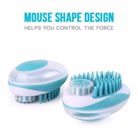 massageborste för tvätt hund - katt