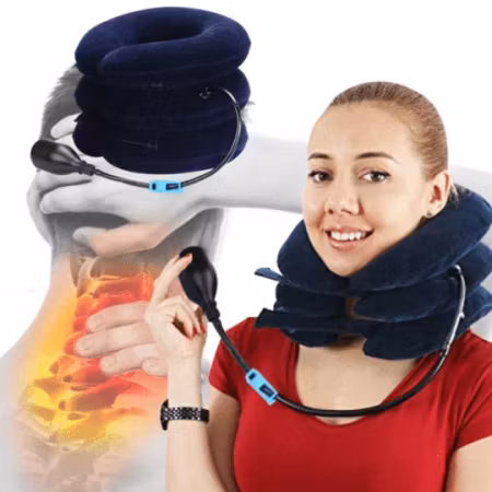 Köp uppblåsbar ergonomisk nackkudde