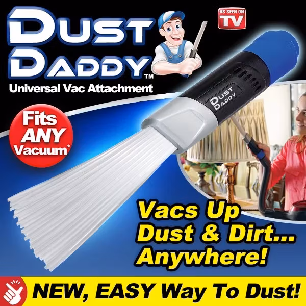 Effektivt sätt rengöra små föremål Dust Pro Brush.