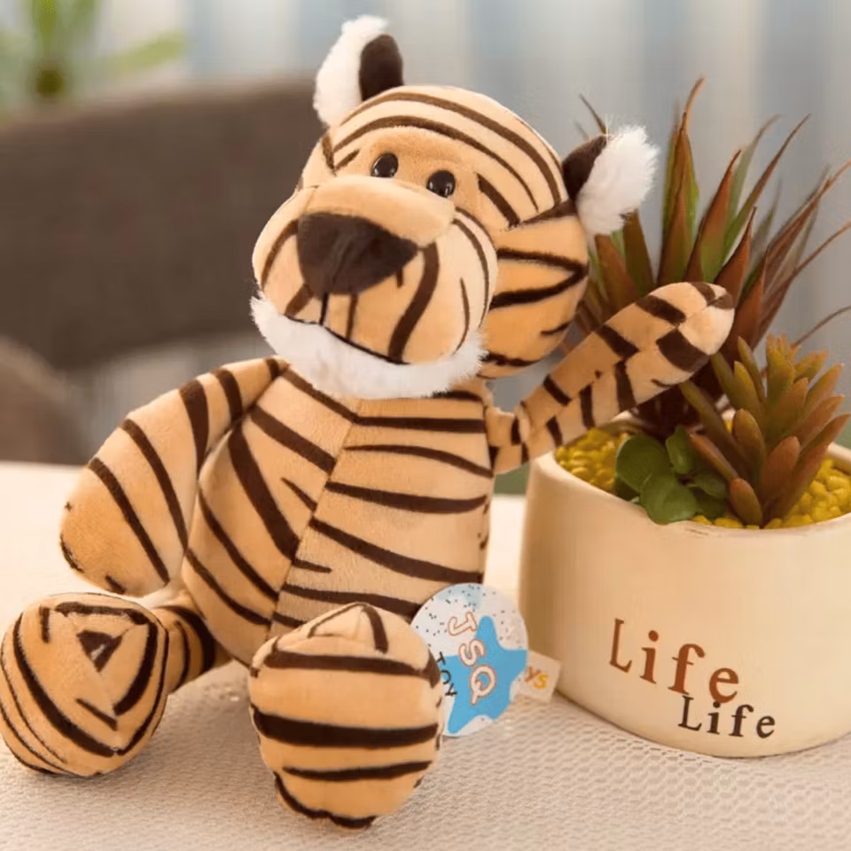 Ett gosedjur en tiger