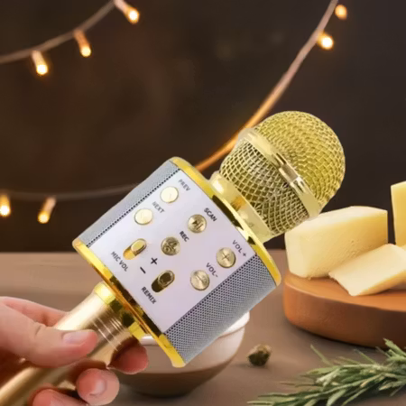 Bluetooth mikrofon, högtalare och USB