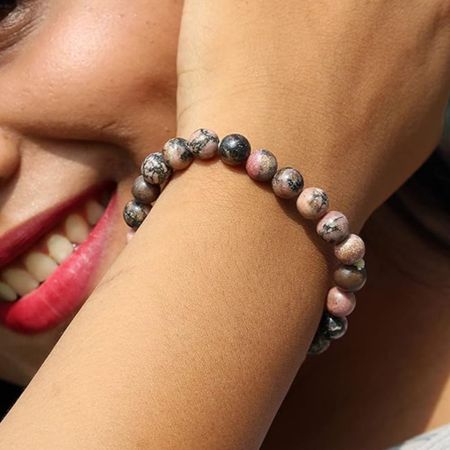 Rodonit armband Stärk självkänslan och inre balans