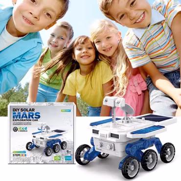 Bygg solcellsdrivet terrängfordon | STEM-leksak för barn 6+