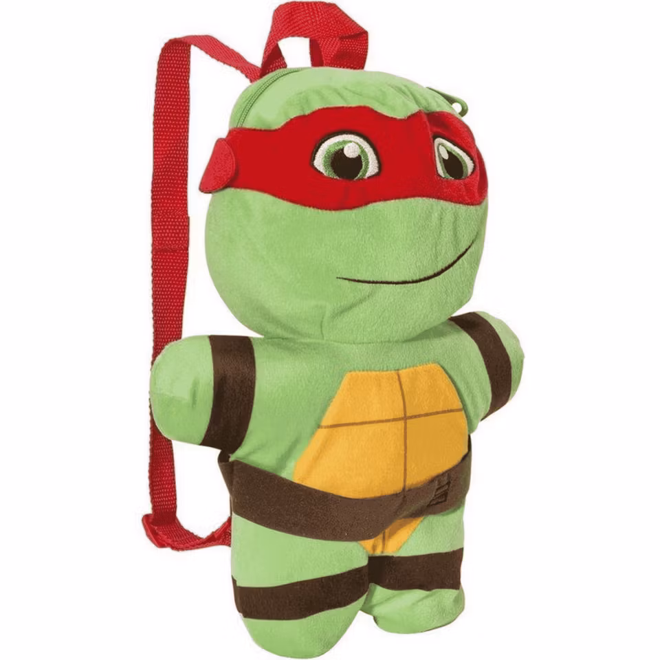Ninja Turtle ryggsäck och gosedjur