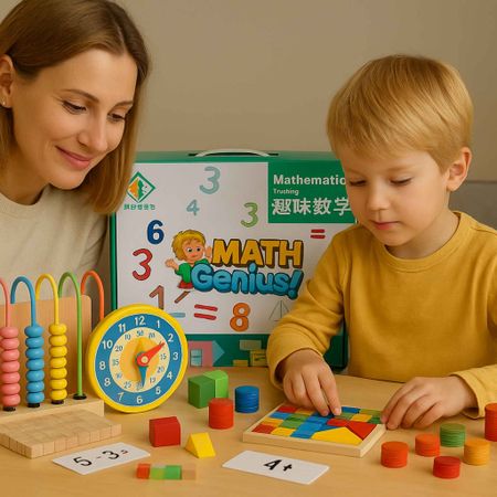 Montessori matematikset trä kreativ