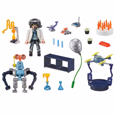 Playmobil Forskare med robotar 71450