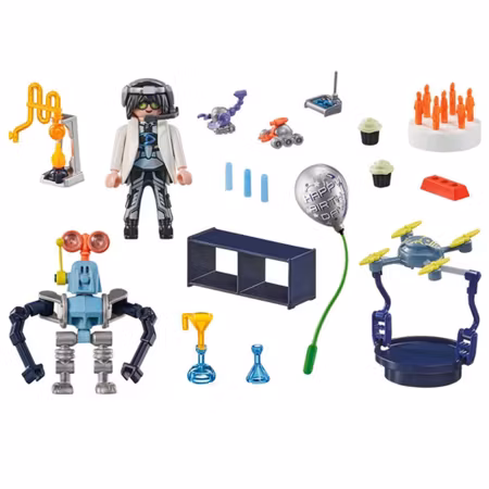 Playmobil Forskare med robotar 71450
