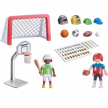 Playmobil multisport resväska barn lekset