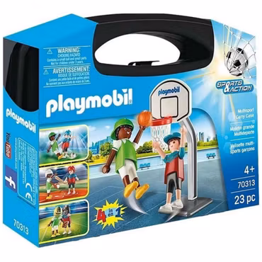 Playmobil multisport resväska barn lekset