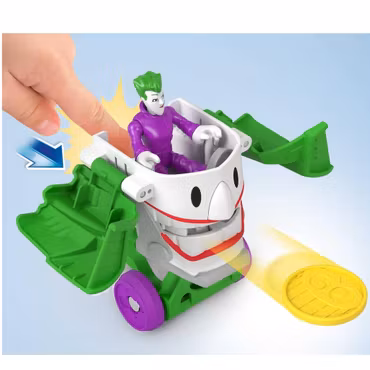 Jokermobil med Jokerfigur – leksaksbil