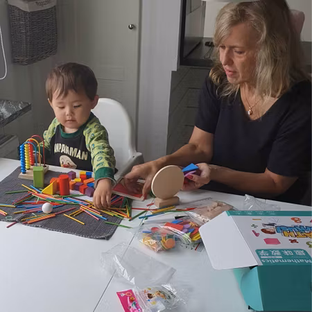 Montessori matematikset trä kreativ