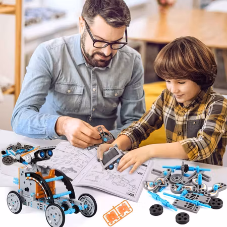 Robot byggsats 13-i-1 för barn