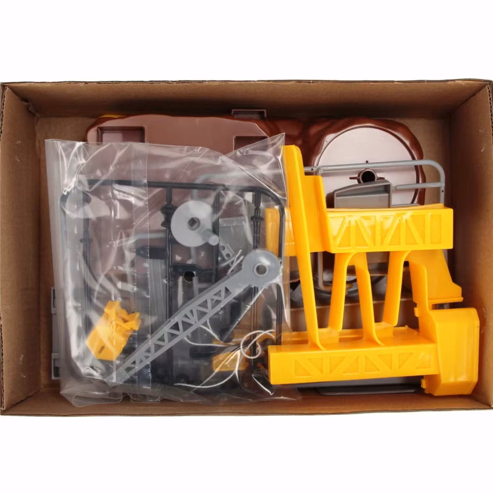 Byggarbetsplats 4-i-1 – kartong och innehåll