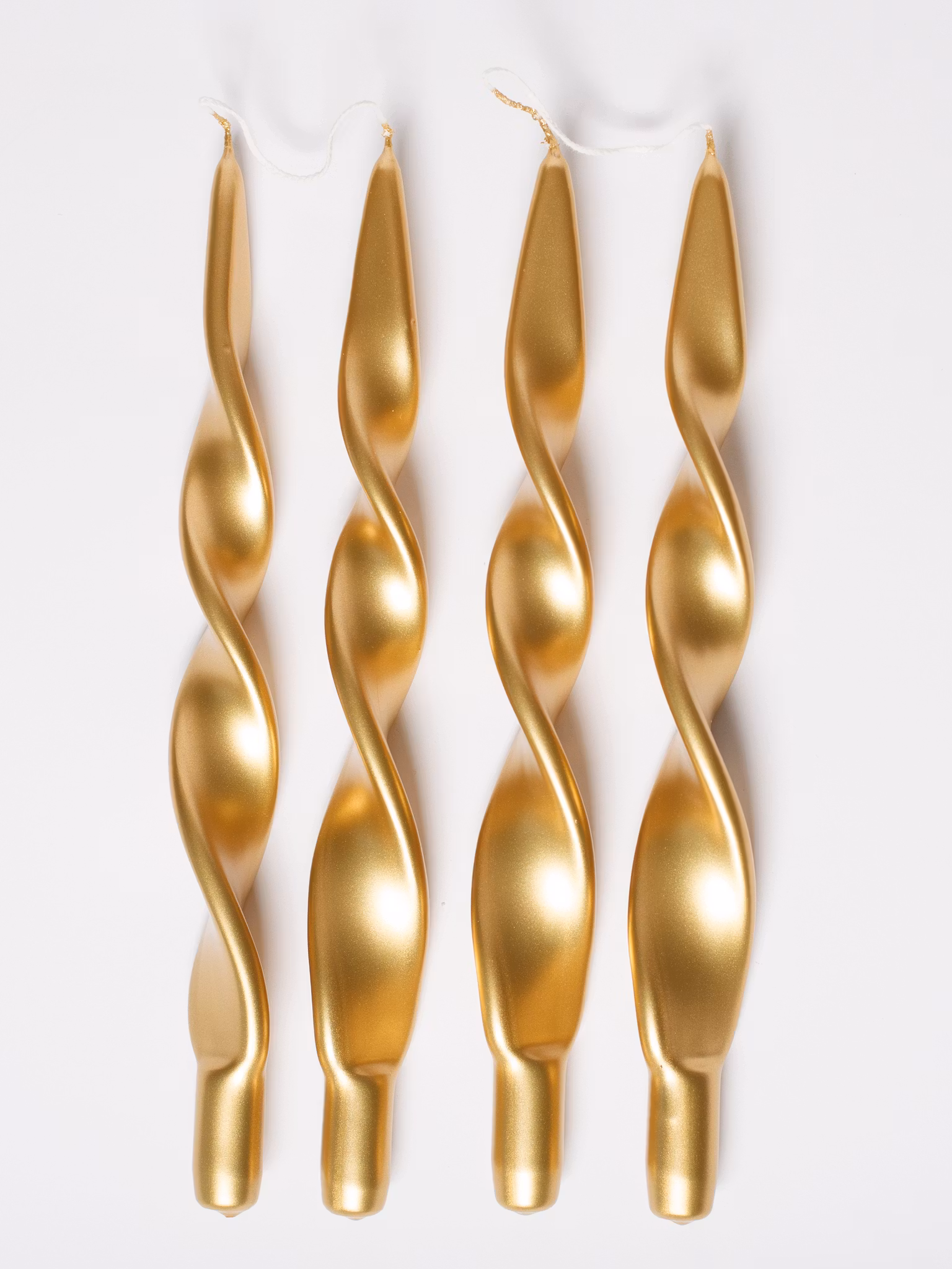 Twistlys gull metallic, 4 pk
