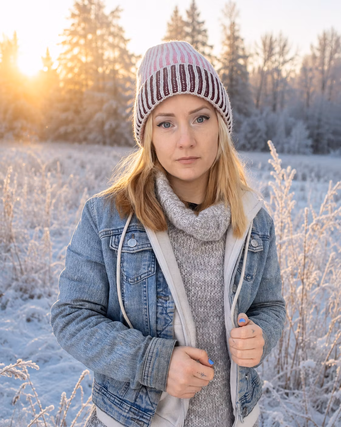 Morgonfrost mössa