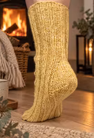 Diamond rib sockor
