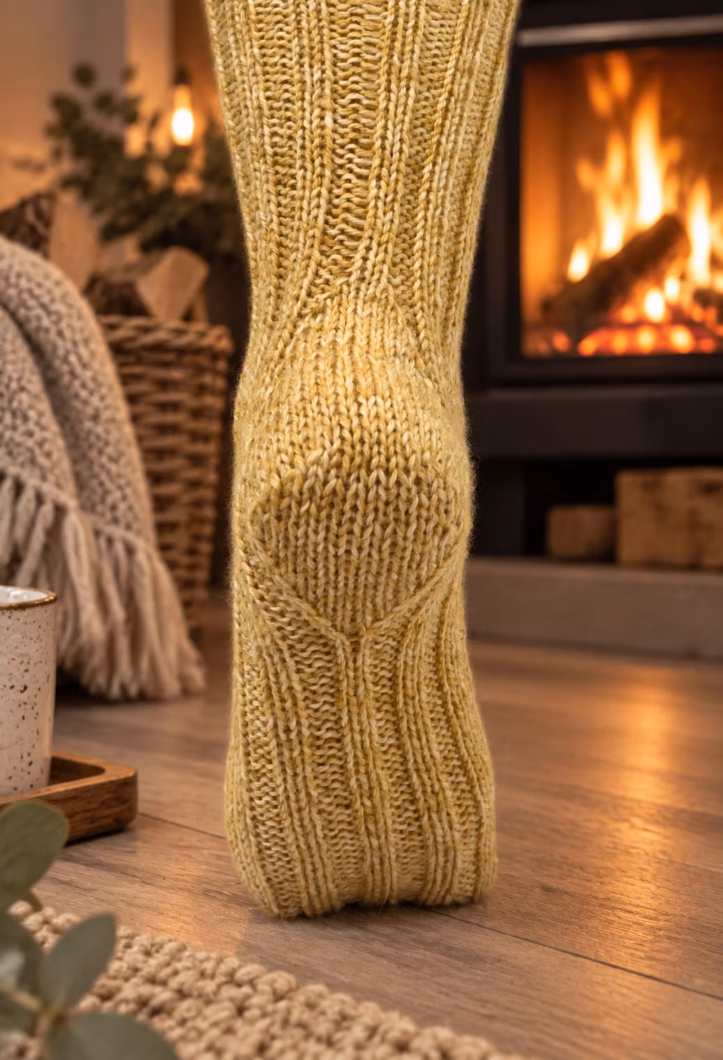 Diamond rib sockor