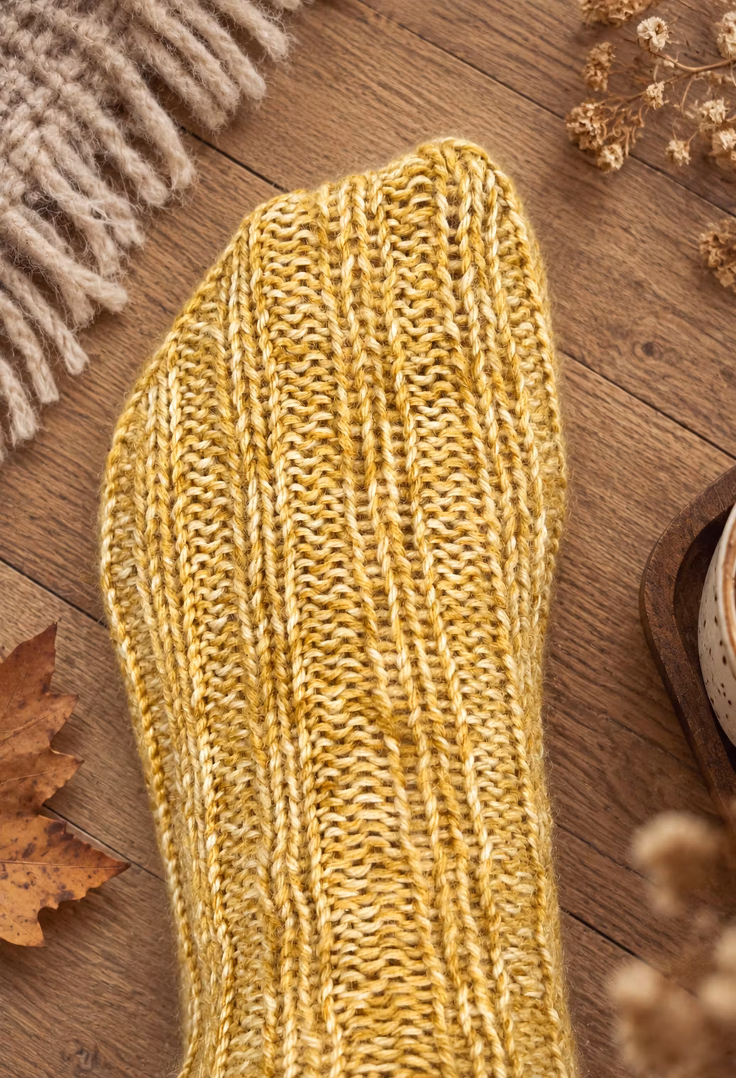 Diamond rib sockor