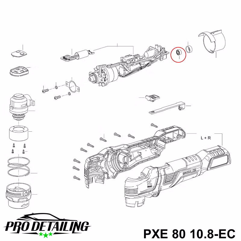Flex PXE 80 Kullager