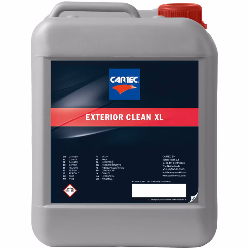 Koncentrerad alkalisk avfettning - Cartec Exterior Clean XL 5 liter