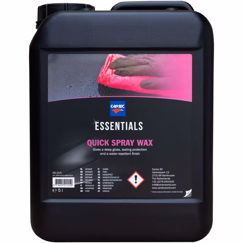 Spraywax - Cartec Quick Spray Wax 5 liter