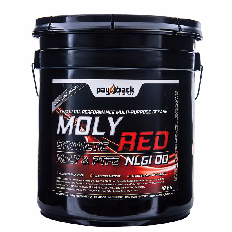 Payback Moly Red NLGI 00