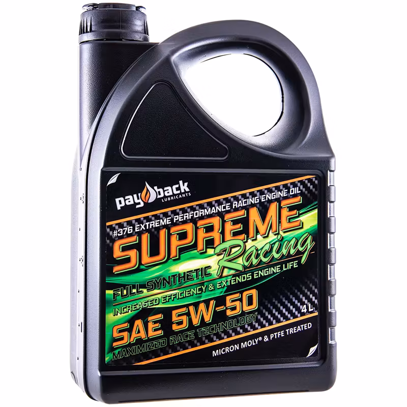 Payback #376 Supreme Racing 5W-50 Helsyntet