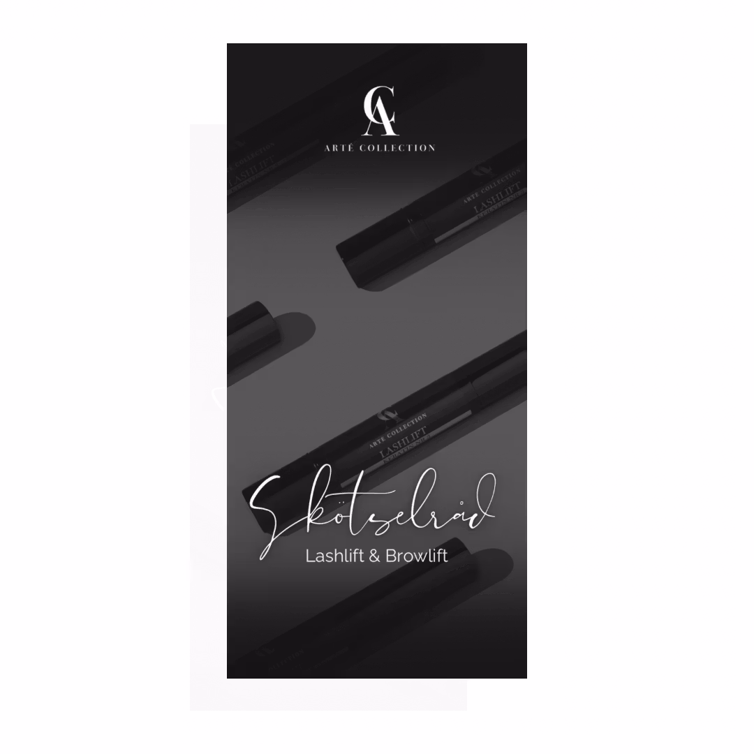 Skötselråd lashlift & browlift