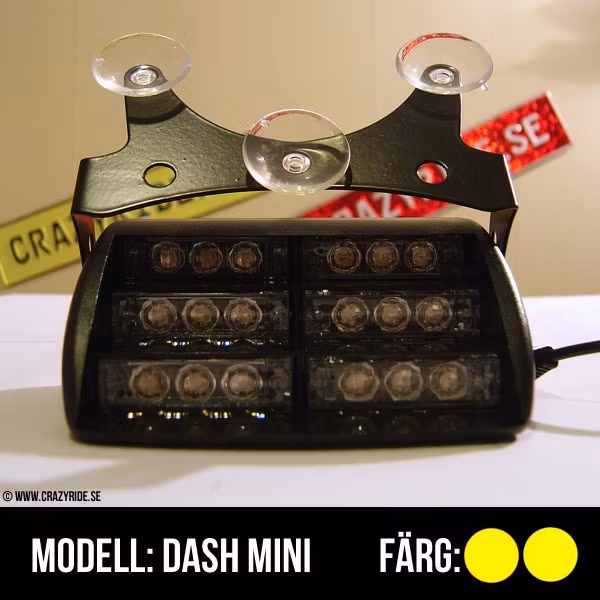 LED Blixtljus DASH MINI
