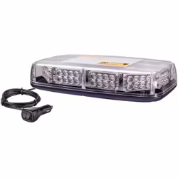 LED Blixtljusramp 32cm - Färg: Orange - 12V