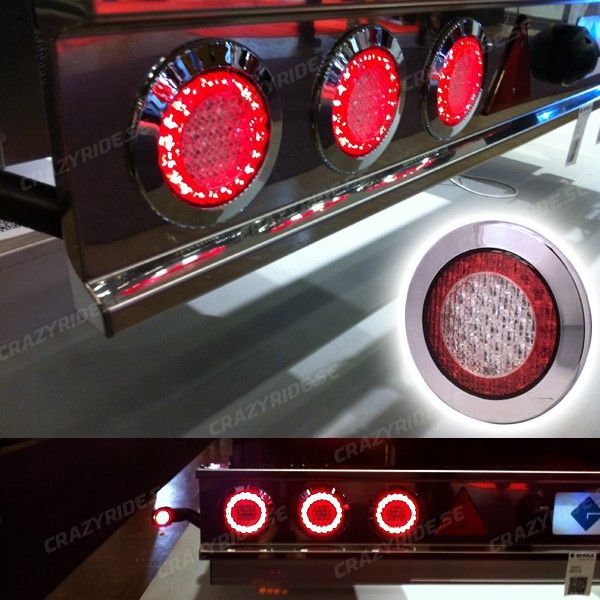 LEDSTAR LED bak/broms/blinkersljus R12