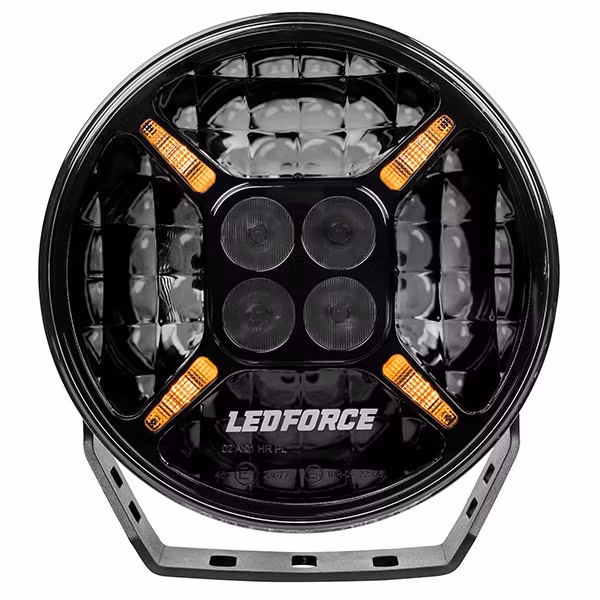 Extraljus paket 3 st LEDFORCE Apex 120W 3-PACK LED Extraljus inkl. extraljushållare, stag och reläkabelsats - 9-32V