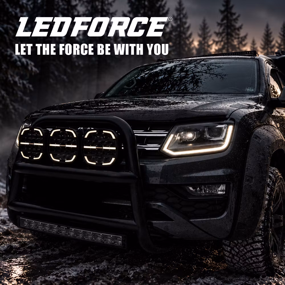 LED Extraljus LEDFORCE Dominator 9"