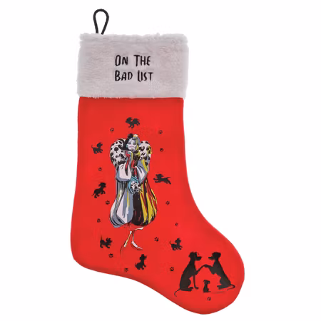 Cruella devil julestrømpe