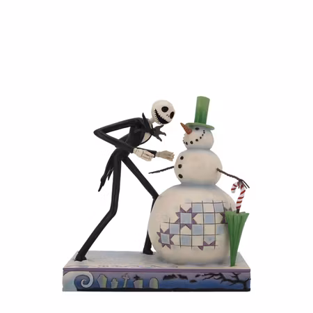 Jack og snømann H16,5cm