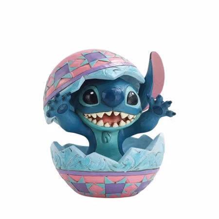 Stitch i påskeegg H12cm