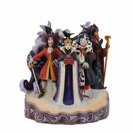 Villains carwed by heart H 23cm