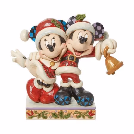 Mikke og Minni jinglebells H15cm